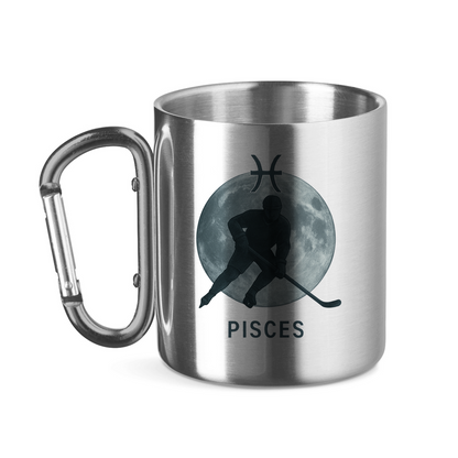 Edelstahltasse STERNZEICHEN PISCES / FISCH