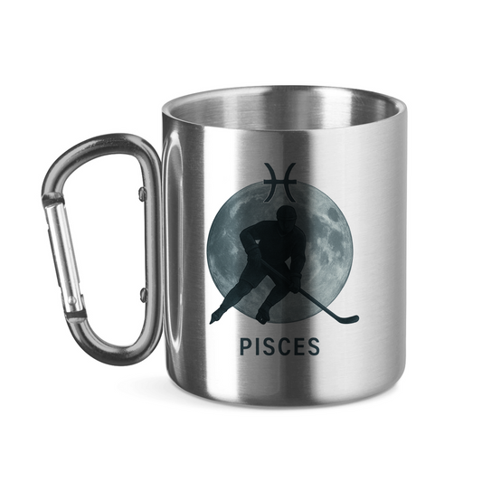 Edelstahltasse STERNZEICHEN PISCES / FISCH