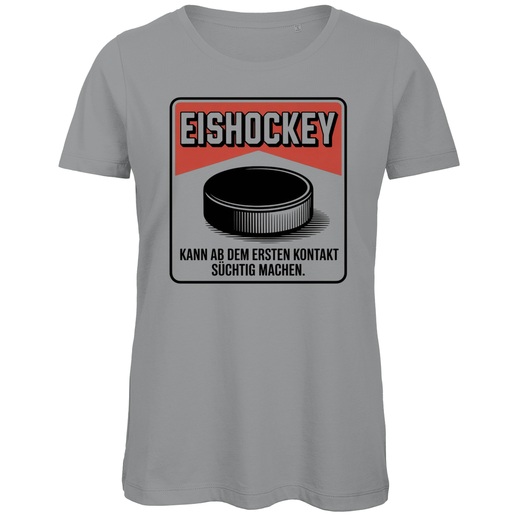 Ladies T-Shirt EISHOCKEY ZIGARETTENSCHACHTEL