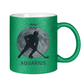 Glitzertasse STERNZEICHEN AQUARIUS / WASSERMANN