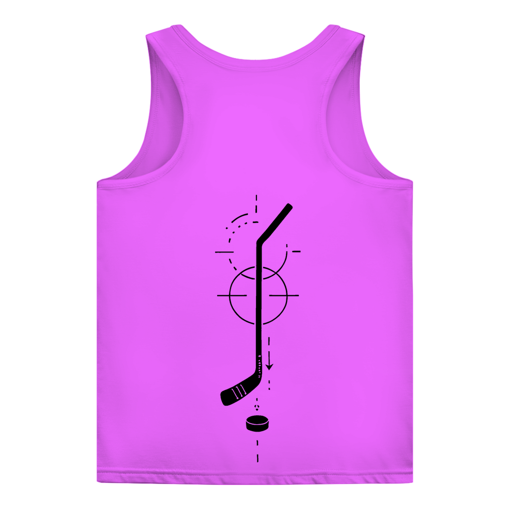 Ladies Tank Top HOCKEYSTICK MODERN (back)