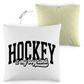 Kopfkissen zweifarbig HOCKEY IS MY BOYFRIEND