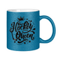 Glitzertasse HOCKEYQUEEN II