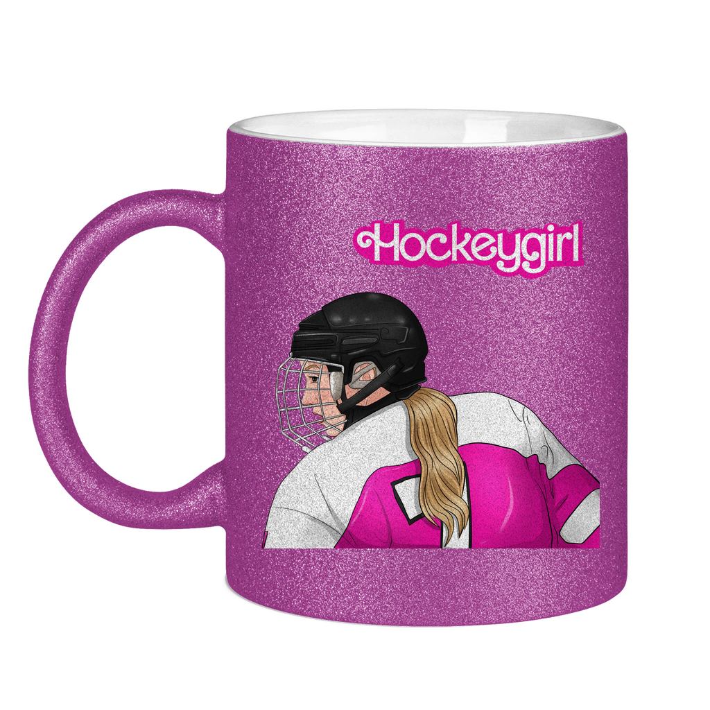 Glitzertasse HOCKEYGIRL F&B