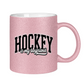 Glitzertasse HOCKEY IS MY BOYFRIEND