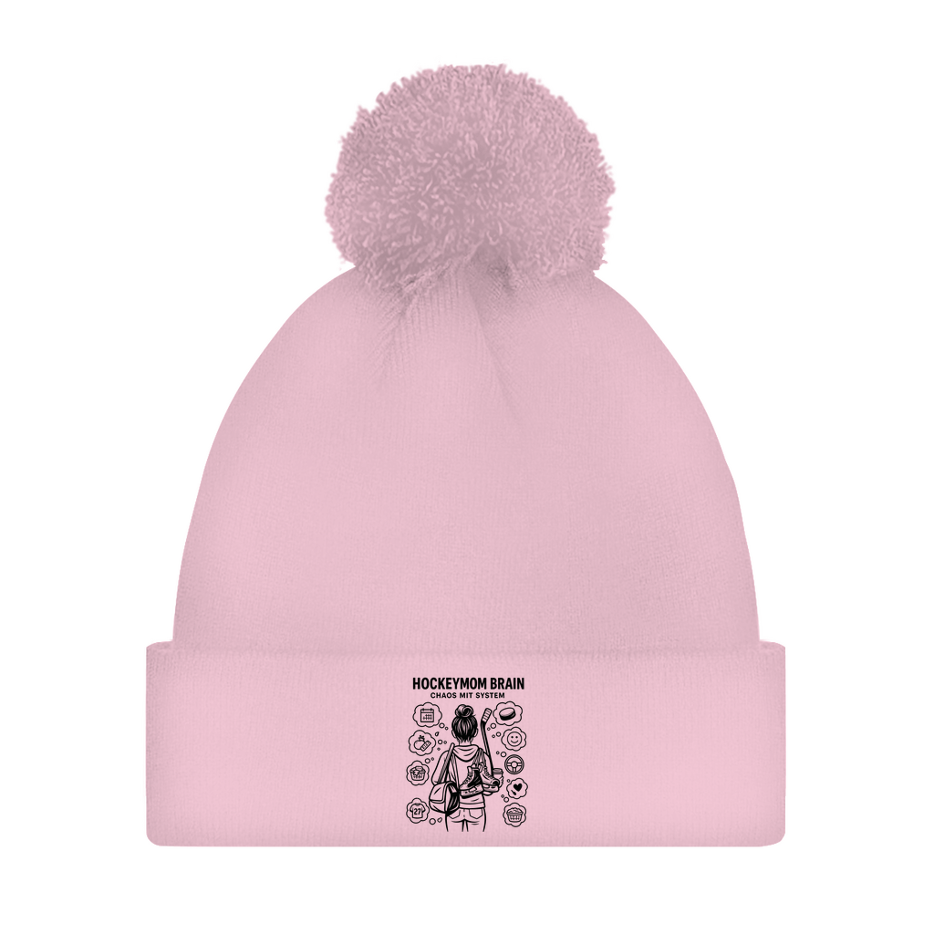 Bommelmütze HOCKEYMOM BRAIN