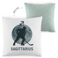 Kopfkissen zweifarbig STERNZEICHEN SAGITTARIUS / SCHÜTZE