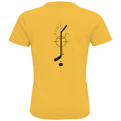 Kids T-Shirt HOCKEYSTICK MODERN (back)
