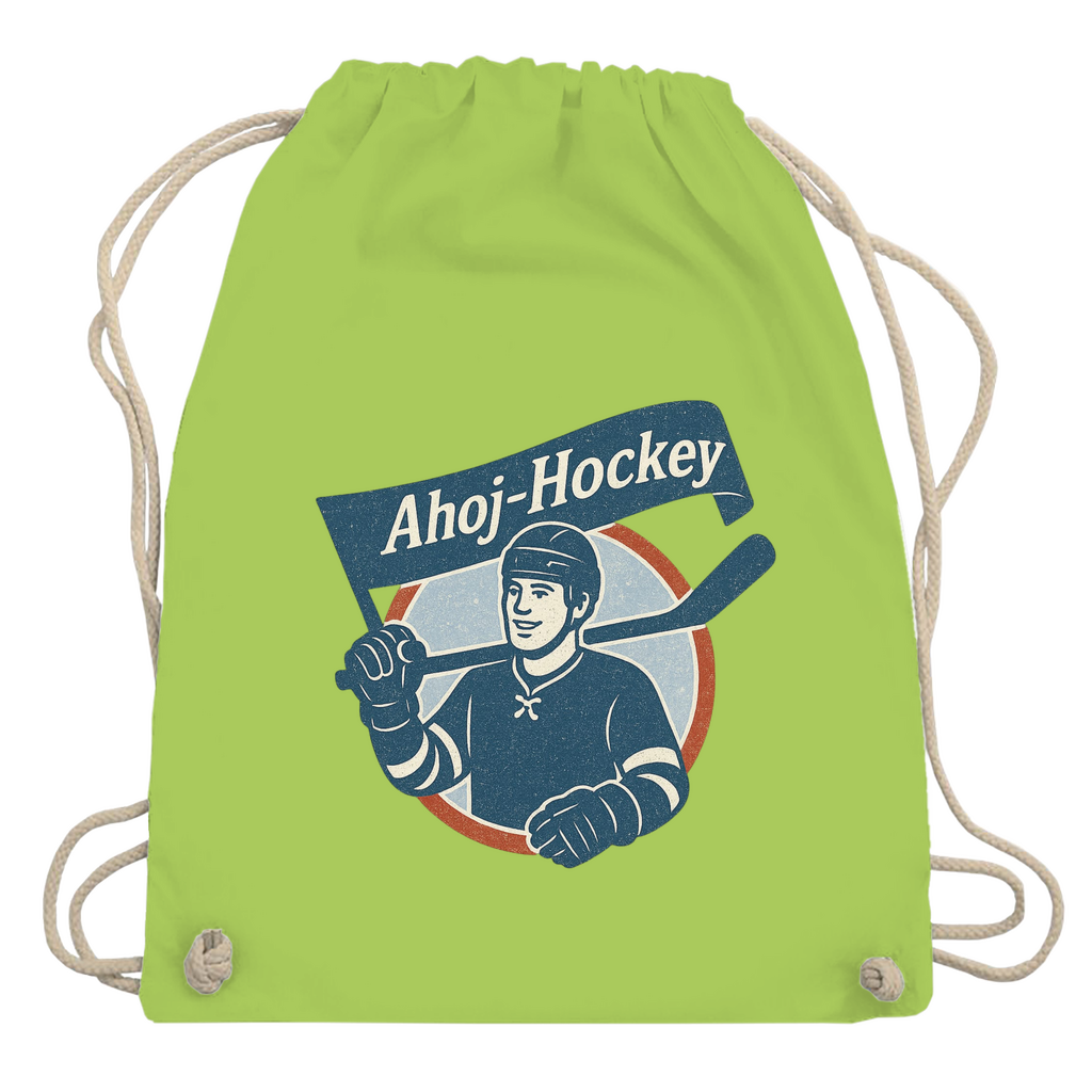 Turnbeutel AHOJ-HOCKEY VINTAGE