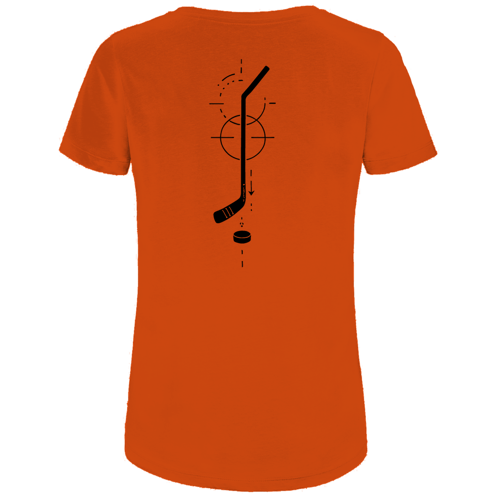 Ladies T-Shirt HOCKEYSTICK MODERN (back)