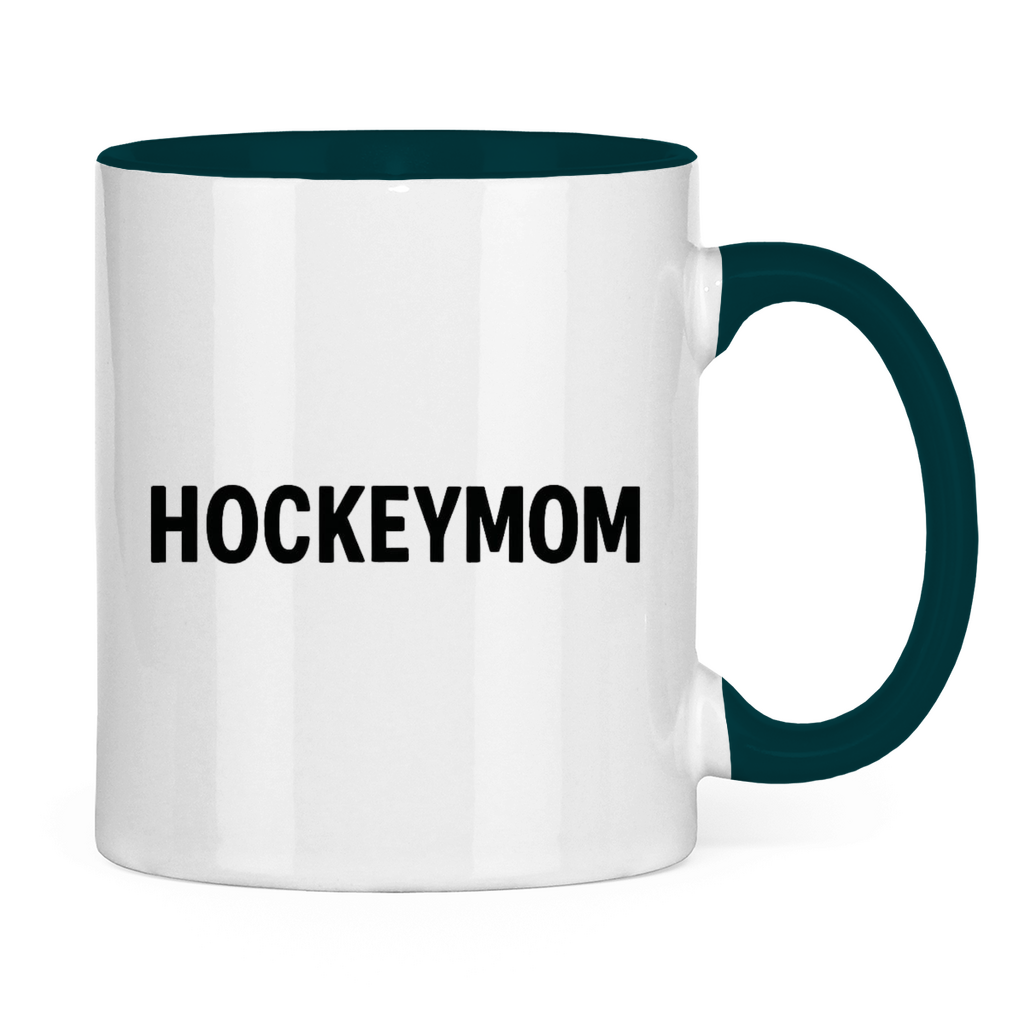 Tasse zweifarbig HOCKEYMOM BRAIN