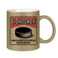 Glitzertasse  EISHOCKEY ZIGARETTENSCHACHTEL