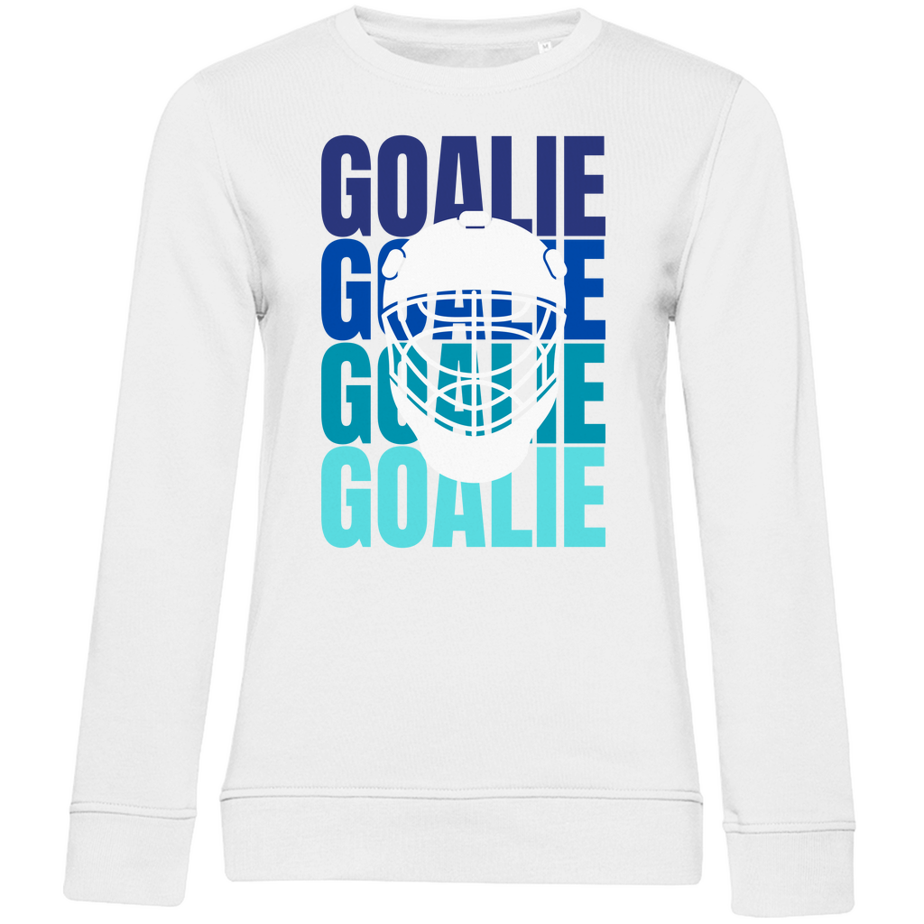 Ladies Sweatshirt GOALIE MASKE