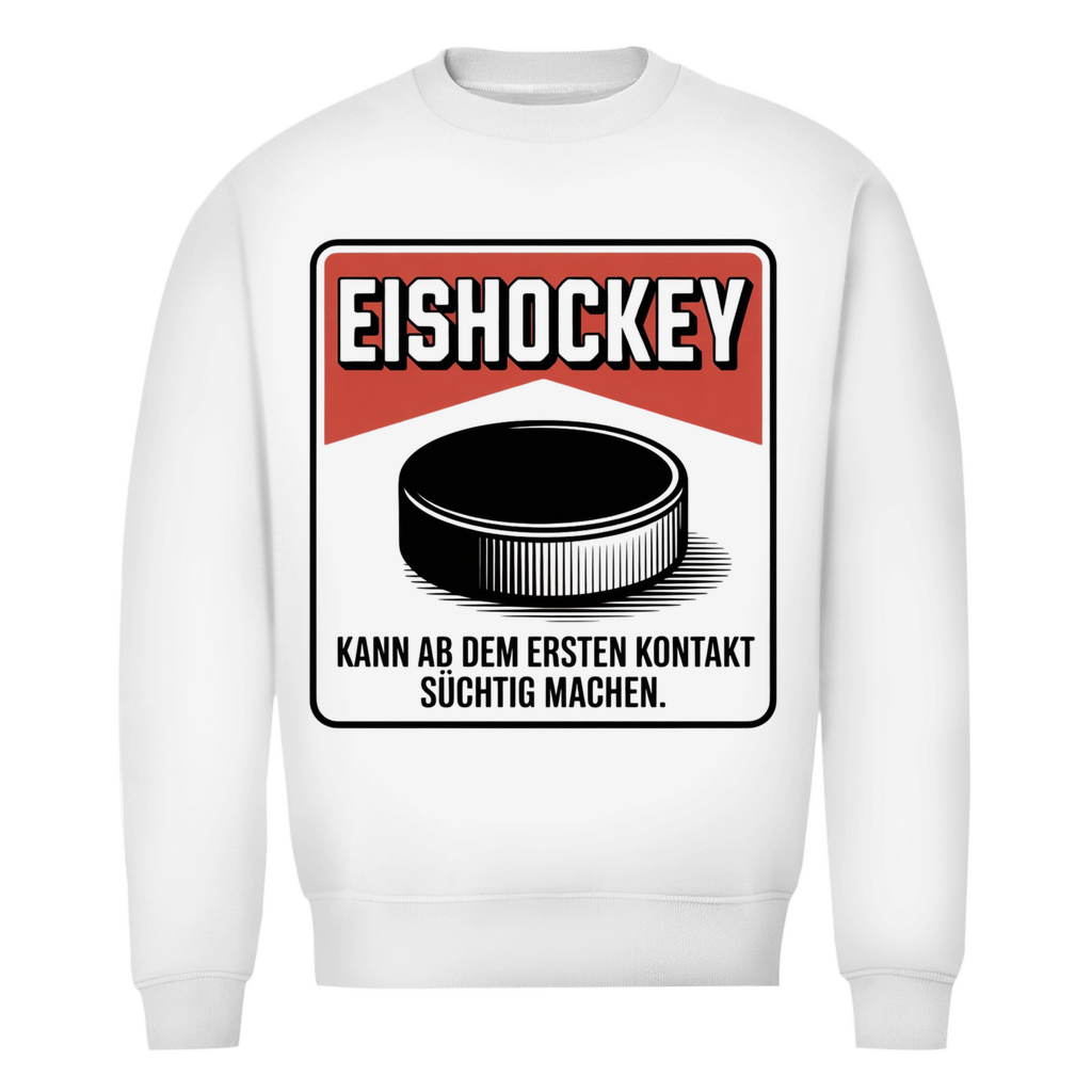 Unisex Sweatshirt  EISHOCKEY ZIGARETTENSCHACHTEL