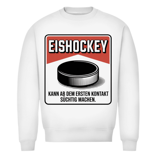 Unisex Sweatshirt  EISHOCKEY ZIGARETTENSCHACHTEL