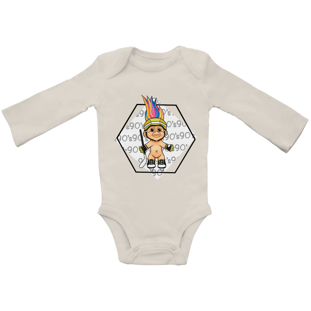 Babybody Langarm HOCKEYTROLL