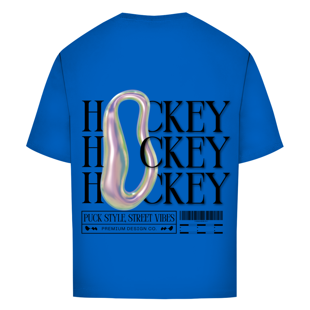 Oversize T-Shirt HOCKEY MODERN (back)