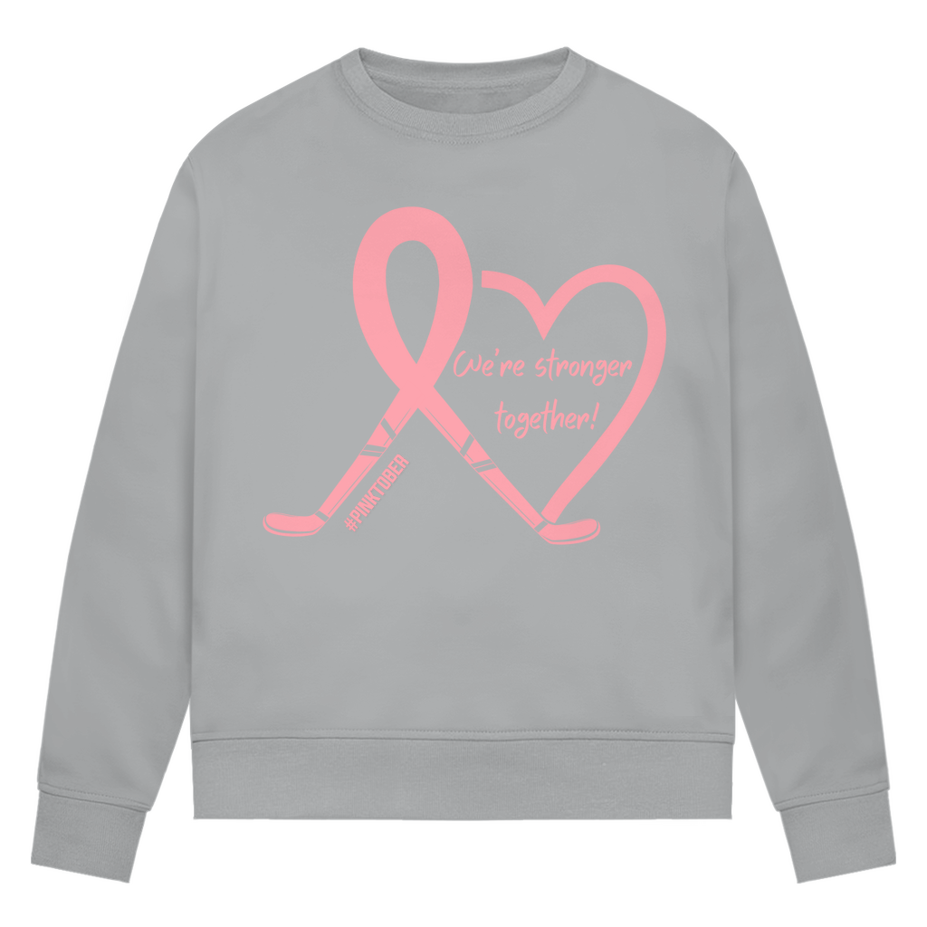 Ladies Sweatshirt PINKTOBER STRONGER TOGETHER