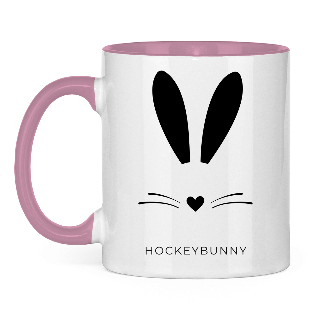 Tasse zweifarbig HOCKEYBUNNY