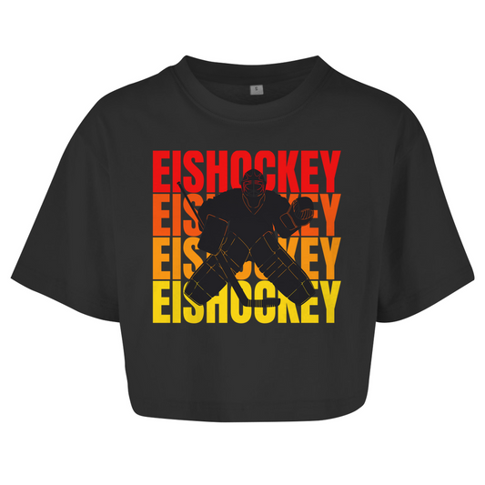 Ladies Crop Top EISHOCKEY GOALIE