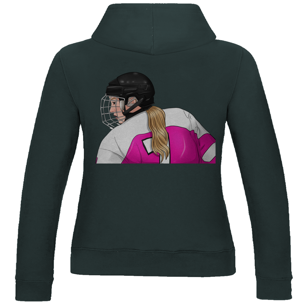 Ladies Hoodie HOCKEYGIRL (front&back)