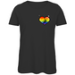 Ladies T-Shirt RAINBOW SKATE HEART