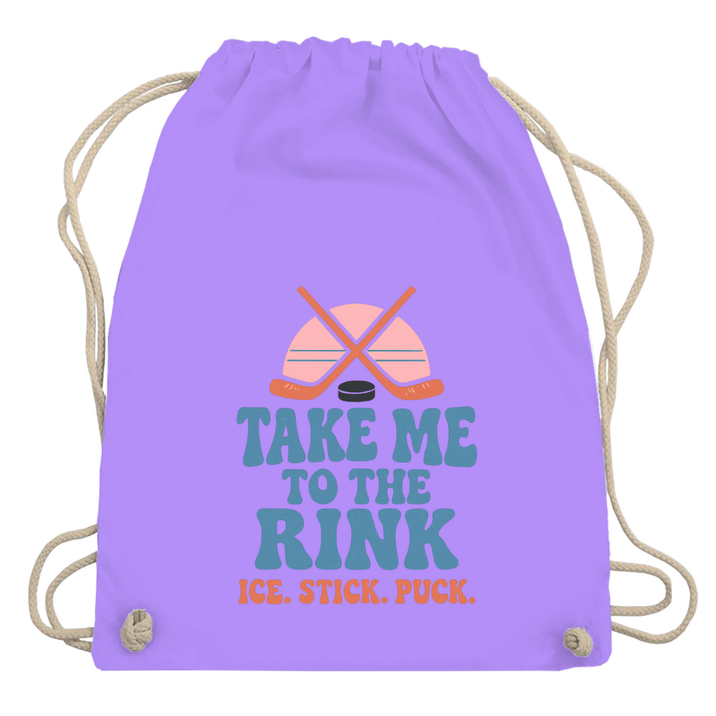 Turnbeutel TAKE ME TO THE RINK