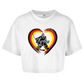 Ladies Crop Top HEART GERMANY GOALIE