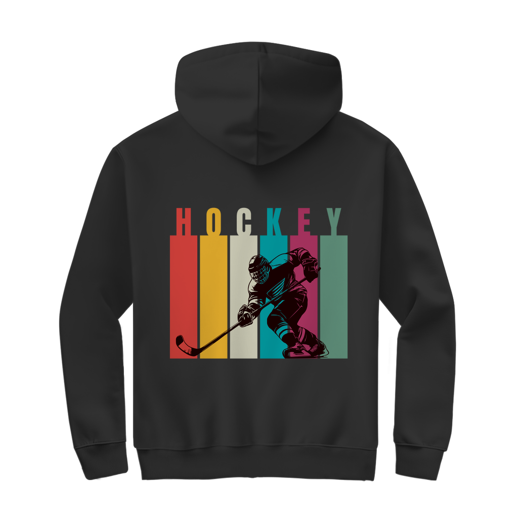 Unisex Zipper COLOURFUL HOCKEYPLAYER