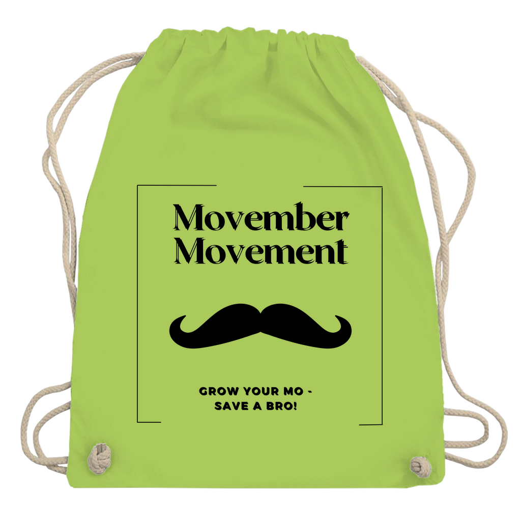 Turnbeutel MOVEMBER MOVEMENT