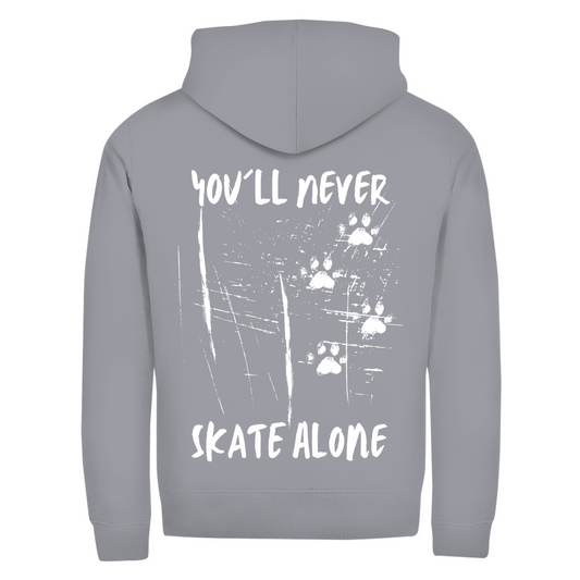 Unisex Zipper NEVER SKATE ALONE (back)