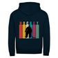 Unisex Zipper COLOURFUL HOCKEY GOALIE (back)