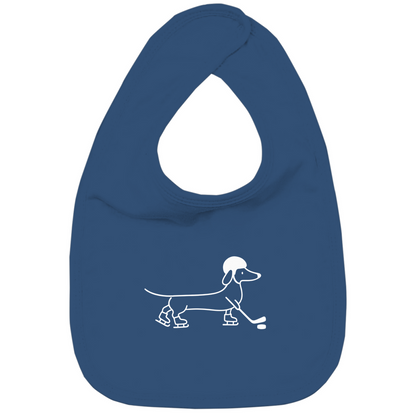 Kinder Bio Lätzchen HOCKEY DACKEL