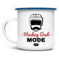 Emaille Tasse HOCKEYDAD MODE