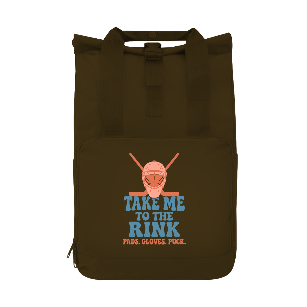 Rucksack TAKE ME TO THE RINK GOALIE