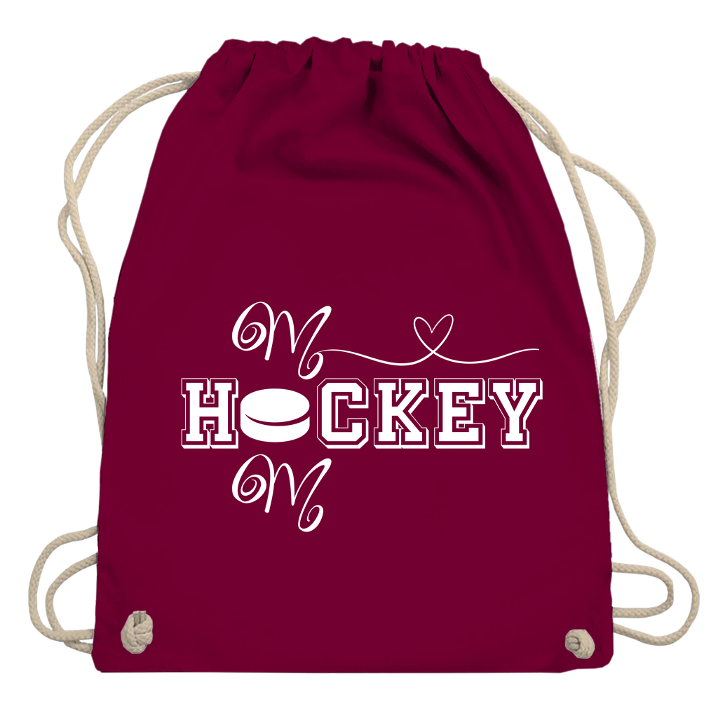 Turnbeutel HOCKEY MOM HEART