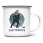 Emaille Tasse STERNZEICHEN SAGITTARIUS / SCHÜTZE