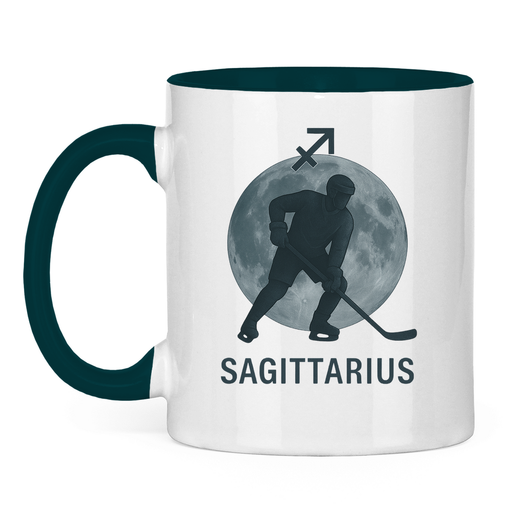 Tasse zweifarbig STERNZEICHEN SAGITTARIUS / SCHÜTZE