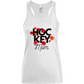 Ladies Tank Top HOCKYMOM FLOWERS
