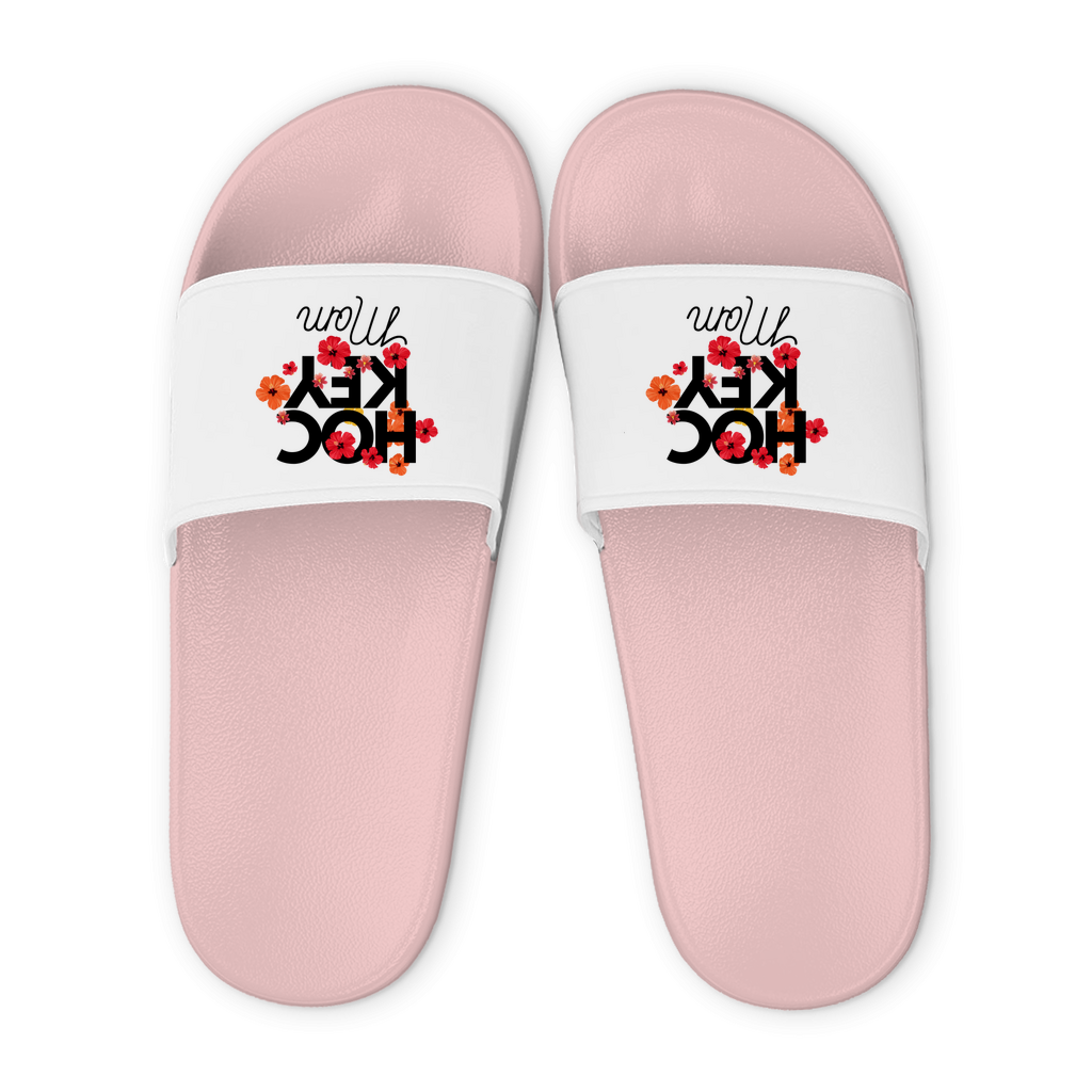 Badelatschen HOCKEY MOM FLOWERS