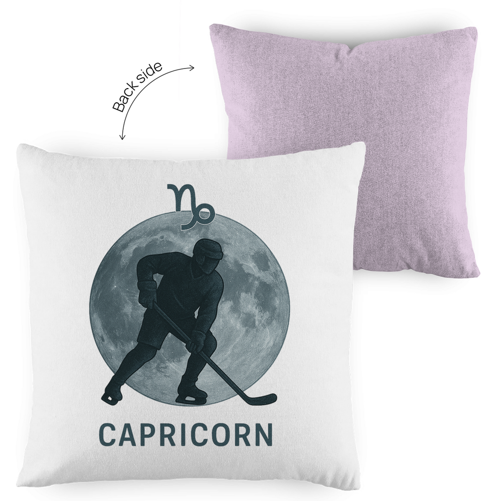 Kopfkissen zweifarbig STERNZEICHEN CAPRICORN / STEINBOCK