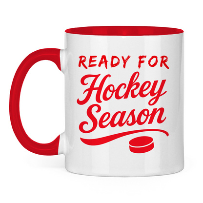 Tasse zweifarbig READY FOR HOCKEY SEASON