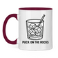 Tasse zweifarbig PUCK ON THE ROCKS