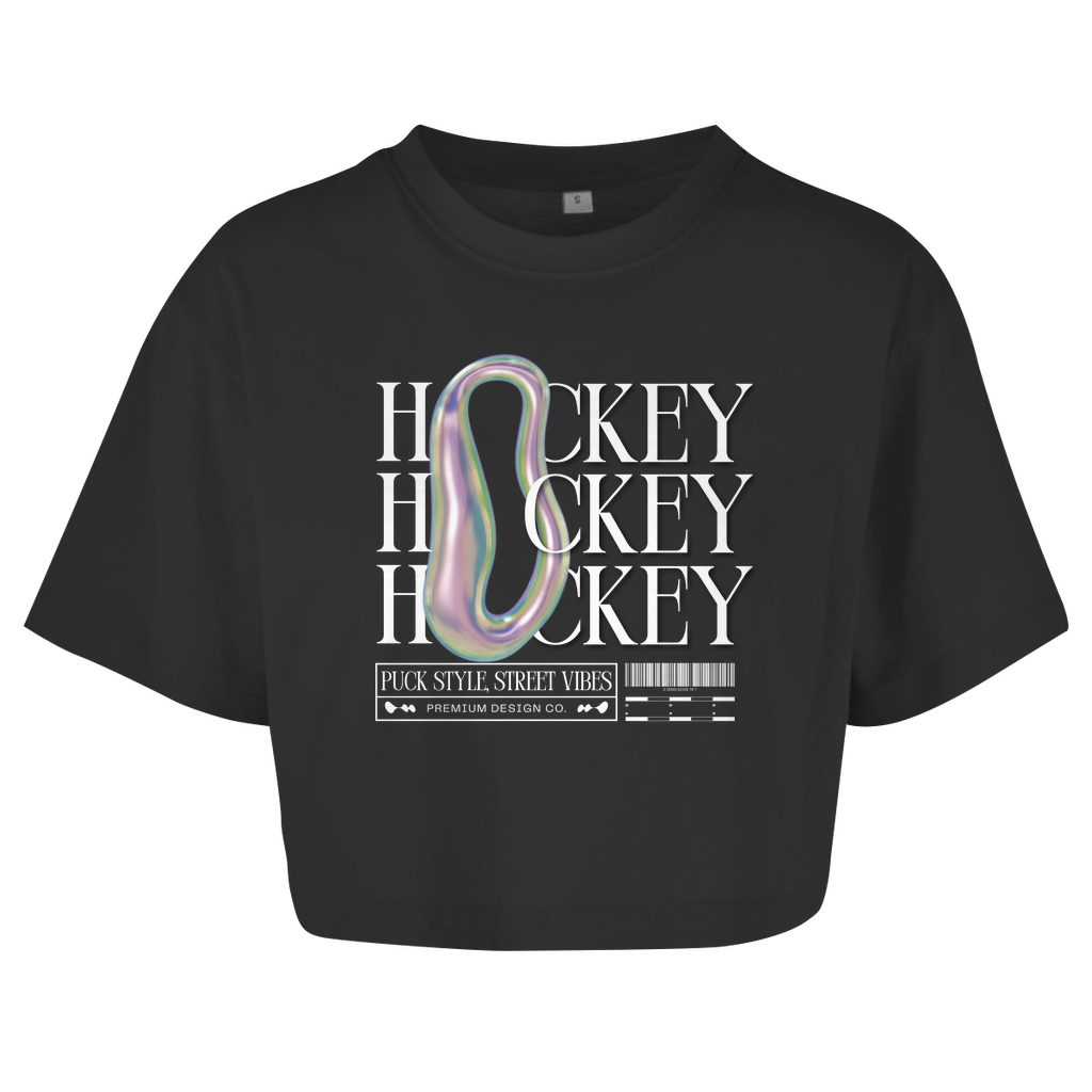 Ladies Crop Top  HOCKEY MODERN