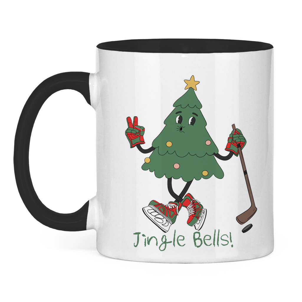 Tasse zweifarbig JINGLE BELLS