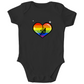 Babybody RAINBOW SKATE HEART