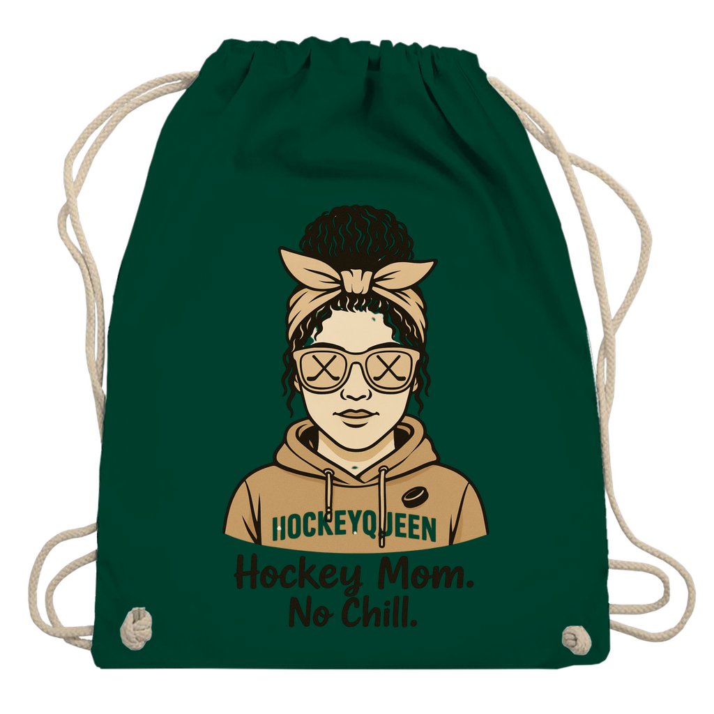 Turnbeutel HOCKEY MOM - NO CHILL