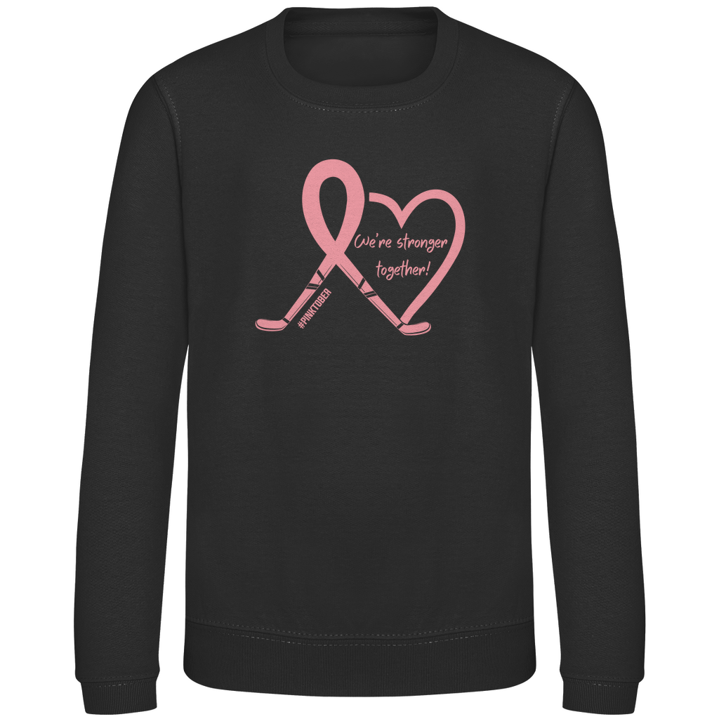Kids Sweatshirt PINKTOBER STRONGER TOGETHER