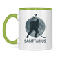 Tasse zweifarbig STERNZEICHEN SAGITTARIUS / SCHÜTZE