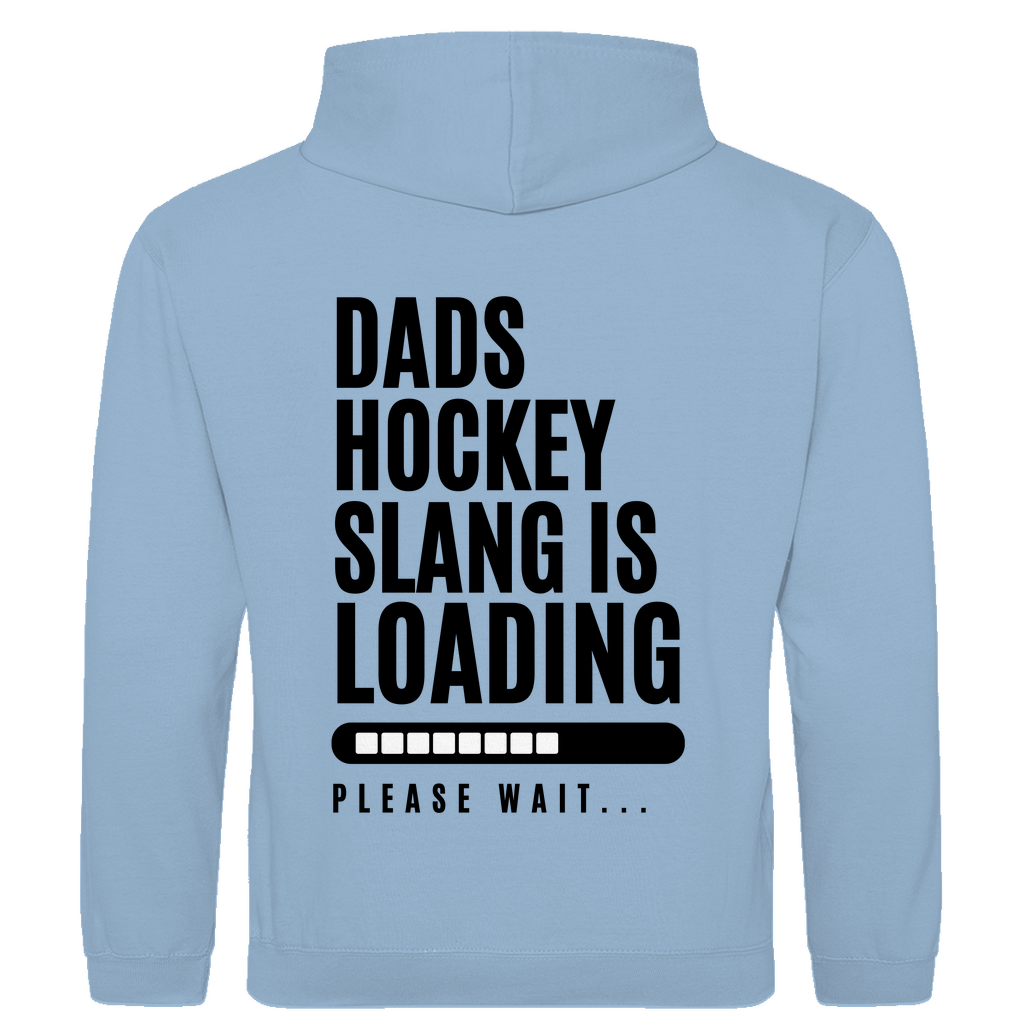Unisex Hoodie DADS HOCKEYSLOGAN (back)